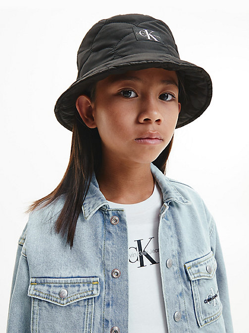 Visiera bambino in poliestere riciclato Calvin Klein Bambino Accessori Cappelli e copricapo Cappelli con visiera 