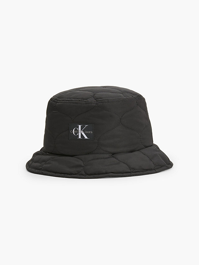 CK Black > Gesteppter Unisex Bucket Hat > undefined kids unisex - Calvin Klein
