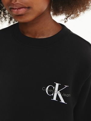 CK BLACK Sudadera unisex de kids unisex CALVIN KLEIN JEANS