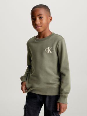 Calvin klein sweatshirt clearance kids