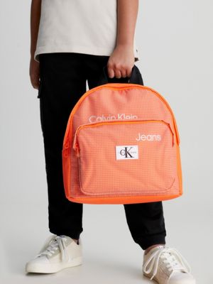 Calvin klein deals backpack orange