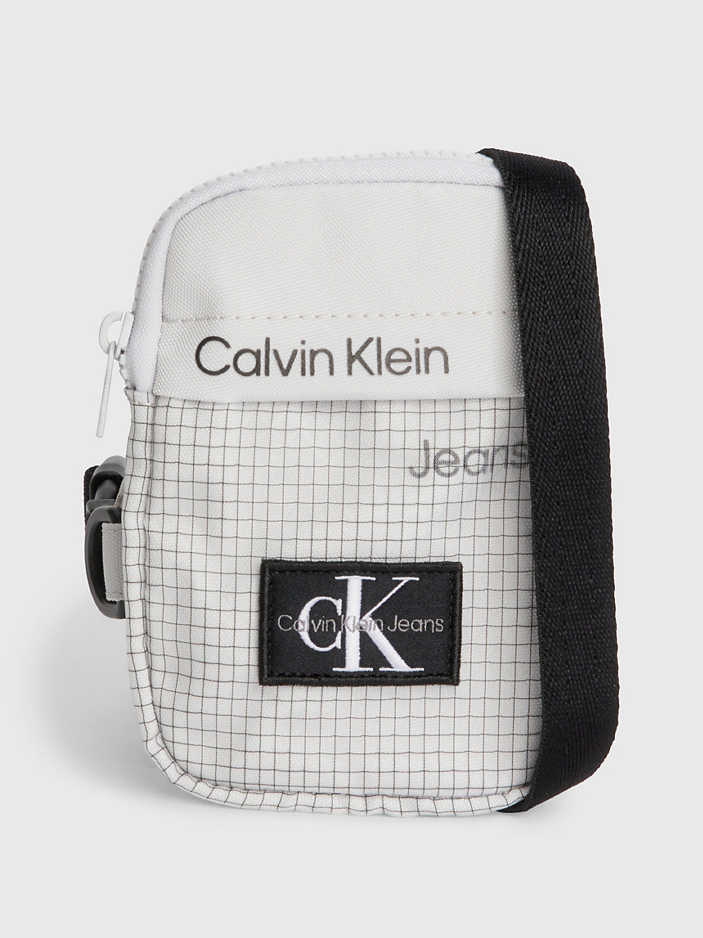 GHOST GREY Kids Logo Crossover Bag undefined kids unisex Calvin Klein