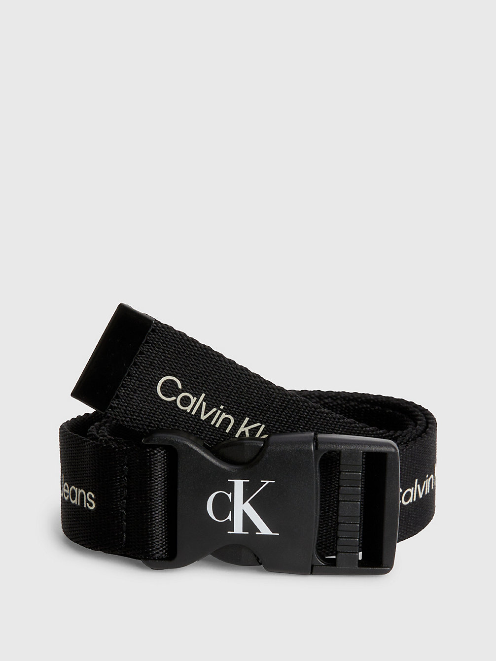 CK BLACK Ceinture Unisexe Avec Logo undefined kids unisex Calvin Klein