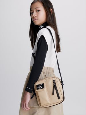Calvin Klein Shoulder Bag - Crossbody - Travertine