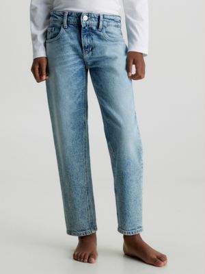Kids' Mid Rise Straight Jeans Calvin Klein® | IU0IU004781A4