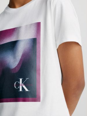 Kids\' Spray Graphic T-shirt Calvin Klein® | IU0IU00522YAF
