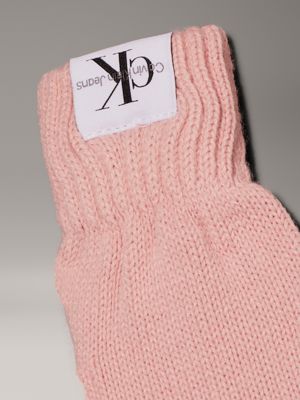 peach whip kids' gloves for kids gender inclusive calvin klein jeans