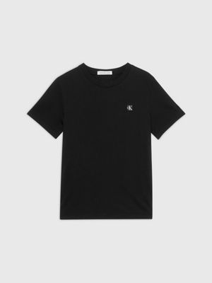 camiseta infantil ck black de diseño inclusivo infantil calvin klein jeans