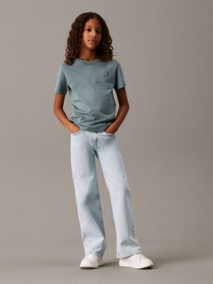 t-shirt bambino trooper da gender-inclusive bambini calvin klein jeans