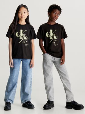 Kids\' Relaxed Logo IU0IU00546BEH | Klein® Calvin T-shirt