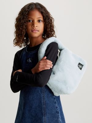 Fluffy schoudertas voor kinderen Calvin Klein IU0IU00555CYR