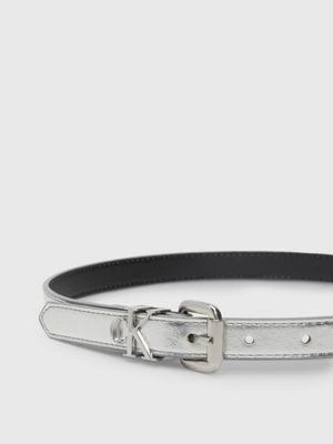 Kids' Metallic Logo Belt Calvin Klein® | IU0IU005620IM