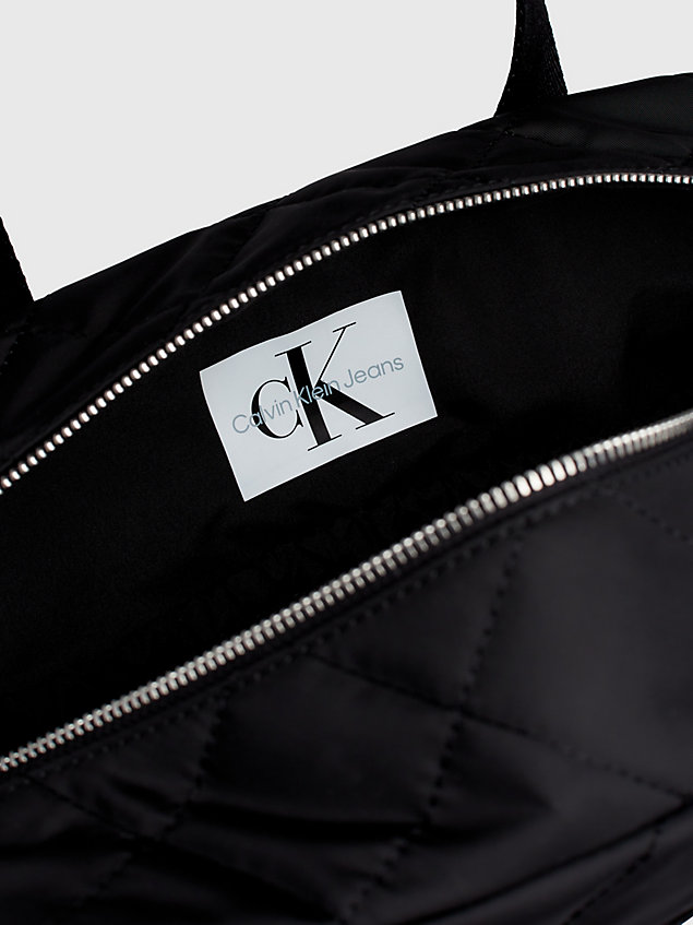 black unisex-wickeltasche für kids unisex - calvin klein jeans