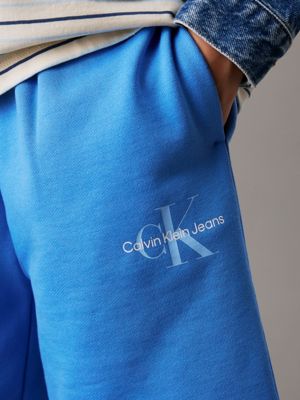 mesmerizing blue kids' relaxed jogging shorts for kids gender inclusive calvin klein jeans