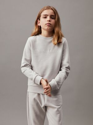 Calvin klein on sale sweatshirt kids