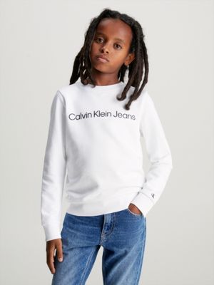 Calvin klein deals jeans sweatshirt grey