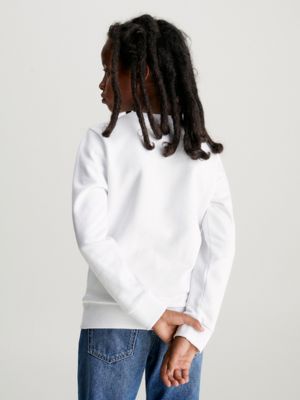 Kids deals white sweatshirt