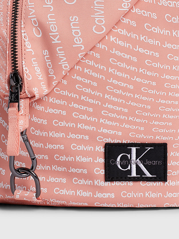 inst ck aop blooming dahlia kids' logo backpack for kids unisex calvin klein jeans