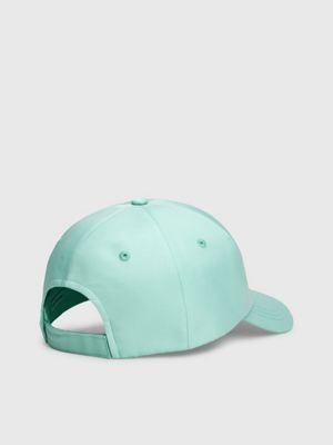 blue tint kids' canvas monogram cap for kids gender inclusive calvin klein jeans