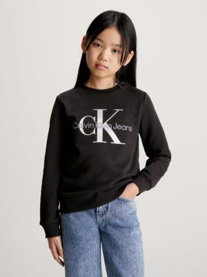 Calvin klein clearance sweatshirt girls