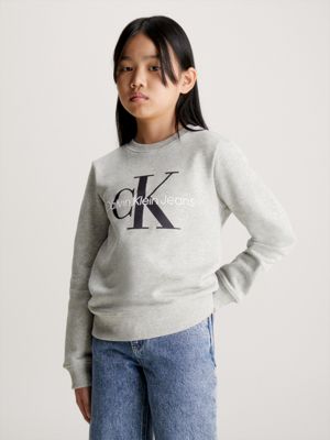 Logo sweatshirt outlet calvin klein