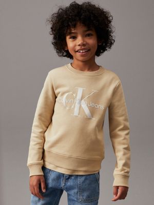 Kids Terry Logo Sweatshirt Calvin Klein IU0IU00602RAE