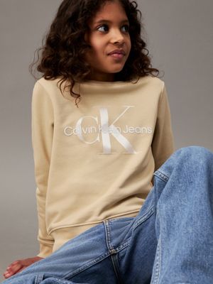 Kids Terry Logo Sweatshirt Calvin Klein IU0IU00602RAE