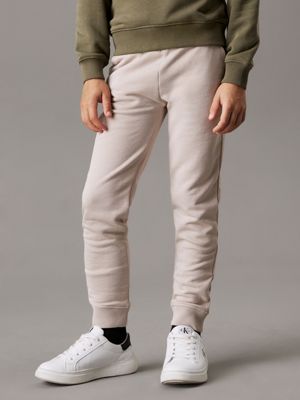 pantalon de jogging slim pour enfant grey pour enfants genre inclusif calvin klein jeans
