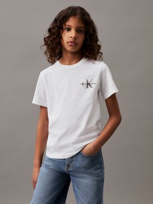  logo-t-shirt für kinder für gender-inclusive kinder - calvin klein jeans