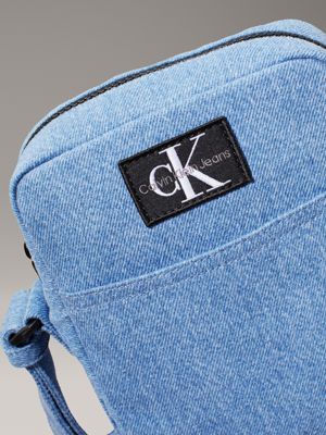 denim medium kids' denim crossover bag for kids gender inclusive calvin klein jeans