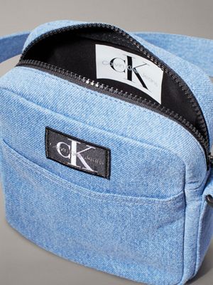 denim medium kids' denim crossover bag for kids gender inclusive calvin klein jeans