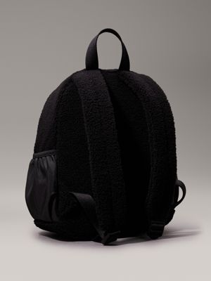 ck black kids' teddy backpack for kids gender inclusive calvin klein jeans