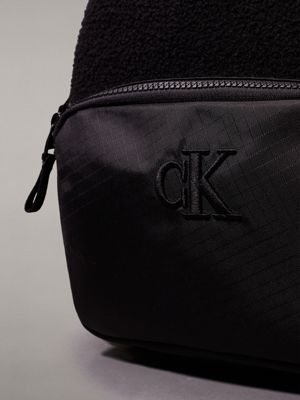 ck black kids' teddy backpack for kids gender inclusive calvin klein jeans