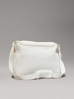 ivory teddy messenger diaper bag for kids gender inclusive calvin klein jeans