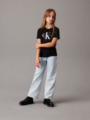 Kids Logo T shirt Calvin Klein IU0IU00676BEH