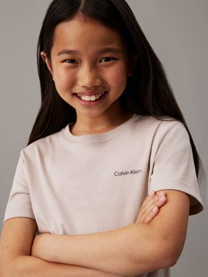 chateau gray kids' t-shirt for kids gender inclusive calvin klein jeans