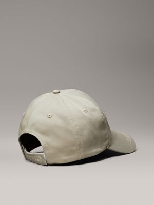 grey baseballpet voor kinderen met logo voor kinderen gender inclusive - calvin klein jeans