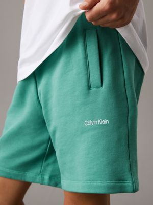 bahama green kids' terry jogger shorts for kids gender inclusive calvin klein jeans