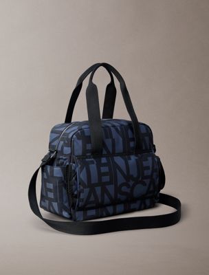 blue luiertas met logo voor kinderen voor kinderen gender inclusive - calvin klein jeans
