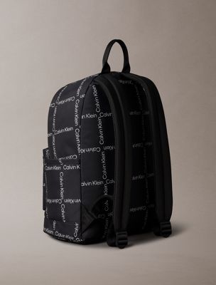 sac à dos avec logo pour enfant ck aop black pour enfants genre inclusif calvin klein jeans