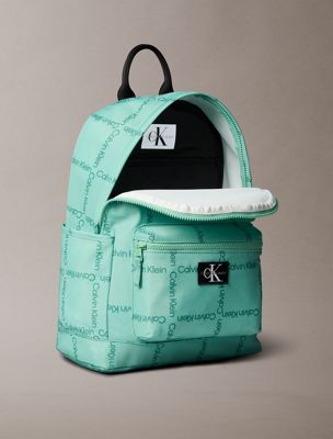 sac à dos avec logo pour enfant tickled green aop pour enfants genre inclusif calvin klein jeans