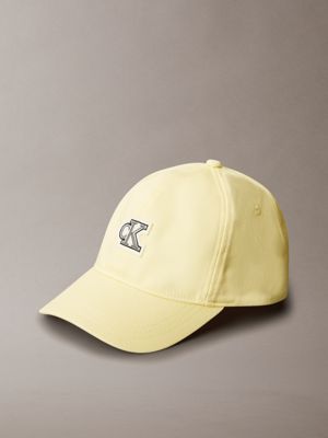 yellow baseball-kappe mit logo für kinder für gender-inclusive kinder - 