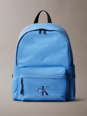 blue nylon-rucksack für kinder für gender-inclusive kinder - 