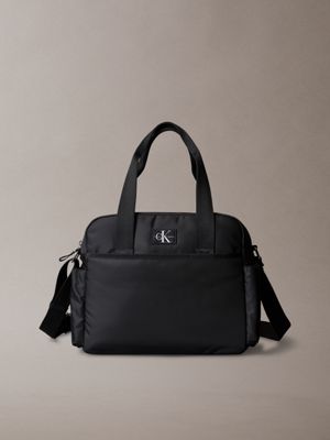 black baby changing bag for kids gender inclusive calvin klein jeans