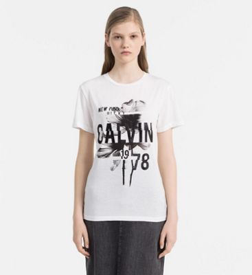 Women's T-Shirts | Calvin Klein® - Official Site