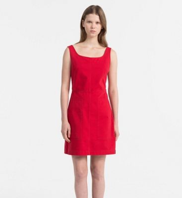 cotton twill dress