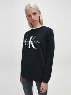 calvin klein logo hoodie women's