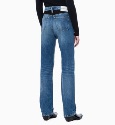 ckj 030 high rise straight jeans