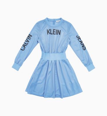 calvin klein mesh dress