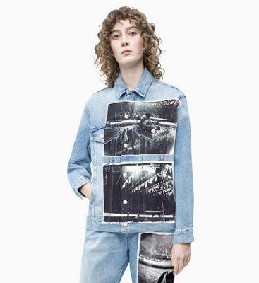 andy warhol denim jacket